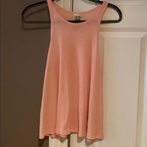 Pink Free People Tank Top